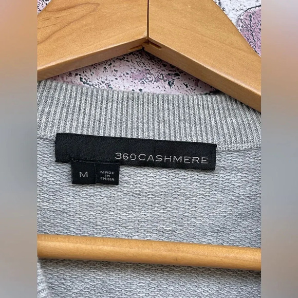 360 CASHMERE Unity Raglan-Sleeve Sweatshirt medium - Picture 6 of 10